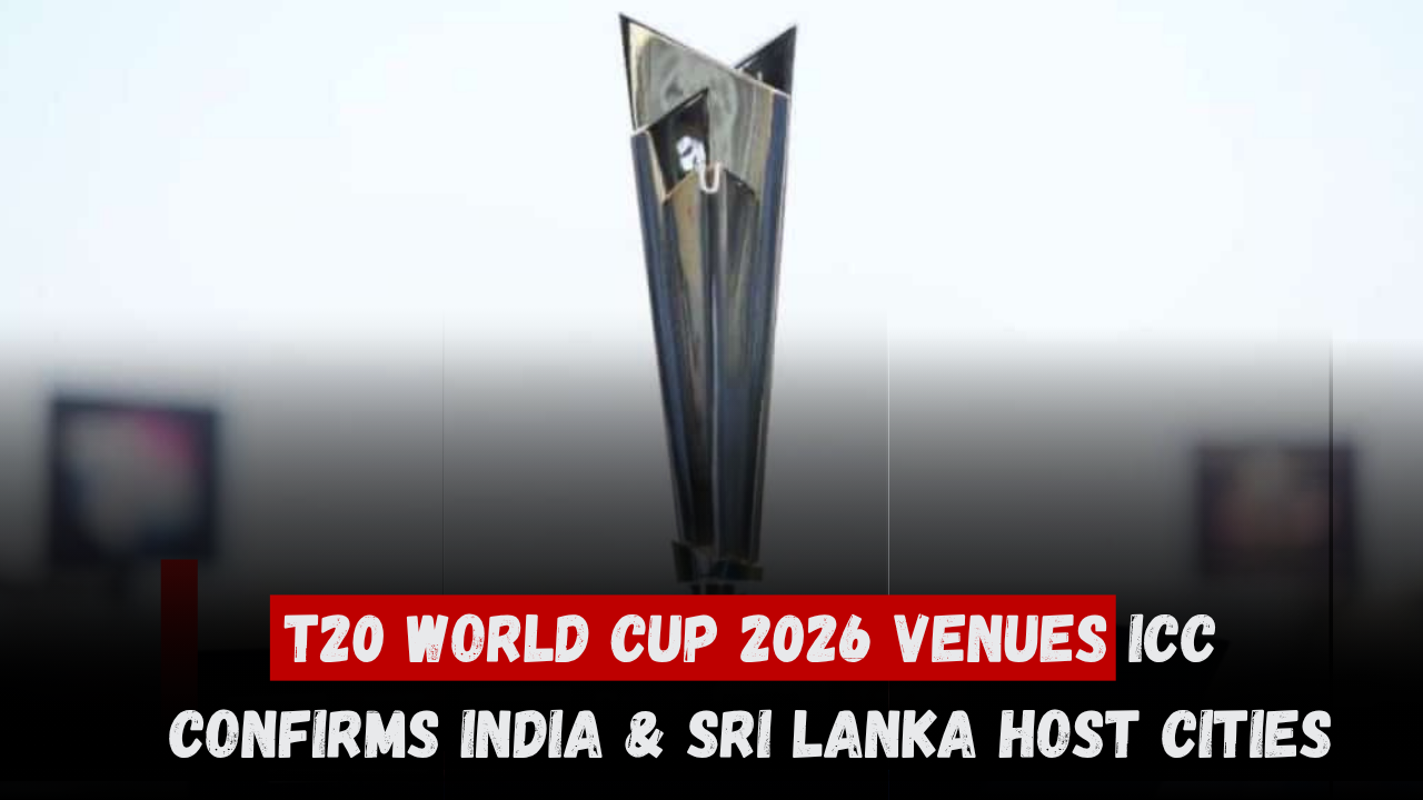 T20 World Cup 2026 Venues: ICC Confirms India & Sri Lanka Host Cities